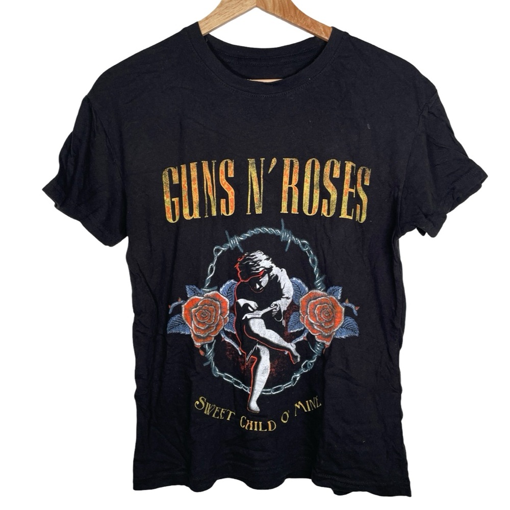 Guns N' Roses Black Graphic T-Shirt small